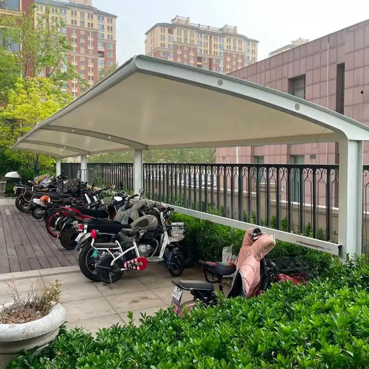 永修县膜结构电动车棚